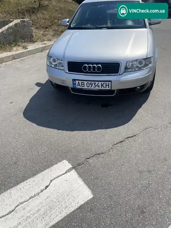 Audi A4 2002, фото з оголошення 1 з 18, VIN WAUZZZ8E82A291388
