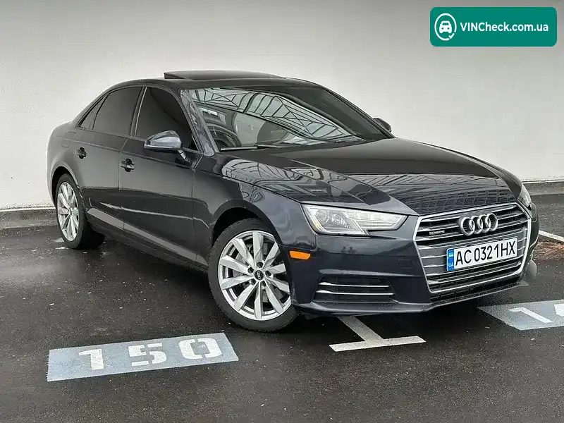 Audi A4 2016, фото з оголошення 2 з 17, VIN WAUANAF47HN041159