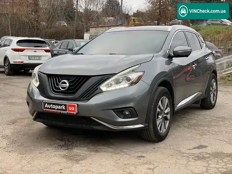 Nissan Murano 2015, фото з оголошення 1 з 21, VIN 5N1AZ2MG9FN242239
