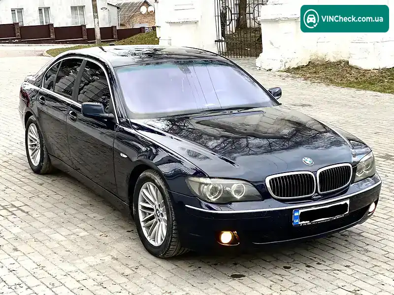 BMW 7 Series 2006, фото з оголошення 1 з 19, VIN WBAHM21070DS66537