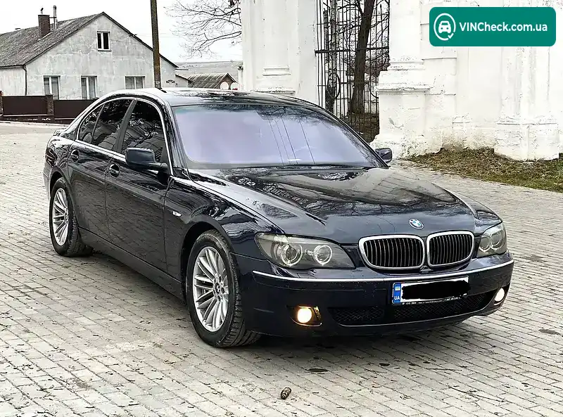 BMW 7 Series 2006, фото з оголошення 2 з 19, VIN WBAHM21070DS66537