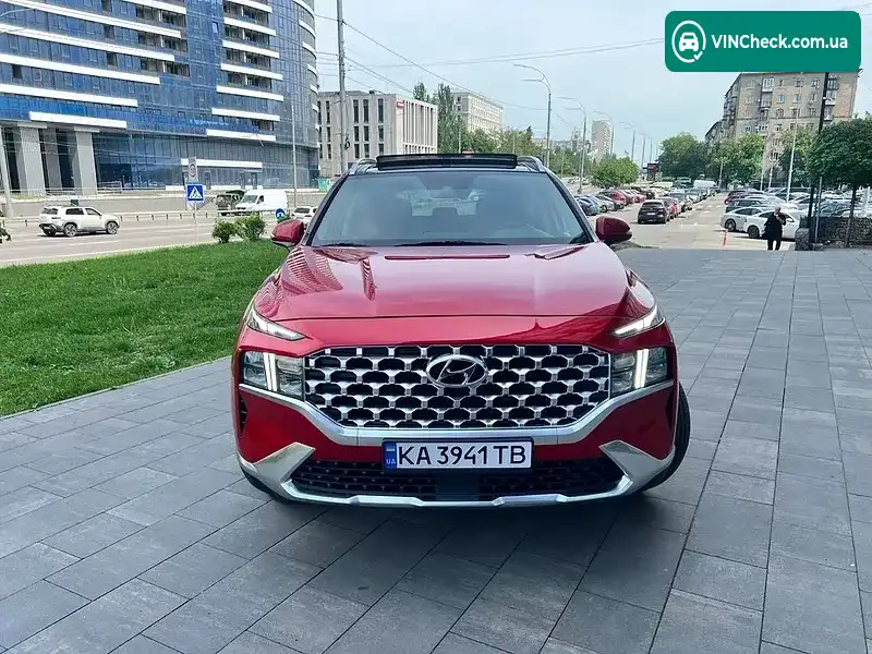 Hyundai Santa FE 2022, фото з оголошення 1 з 20, VIN 5NMS3DAJ4NH456069