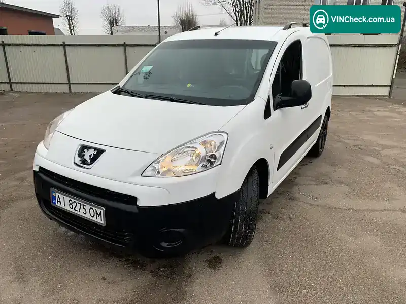 Peugeot Partner 2011, фото з оголошення 1 з 10, VIN VF37C9HXCBJ592438