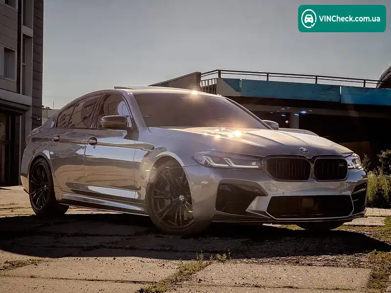 BMW M5 2020, фото з оголошення 2 з 10, VIN WBS83CH06MCF37312