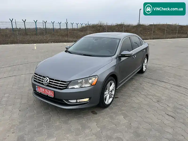 Volkswagen Passat 2013, фото з оголошення 1 з 20, VIN 1VWZZZA3ZDC111762