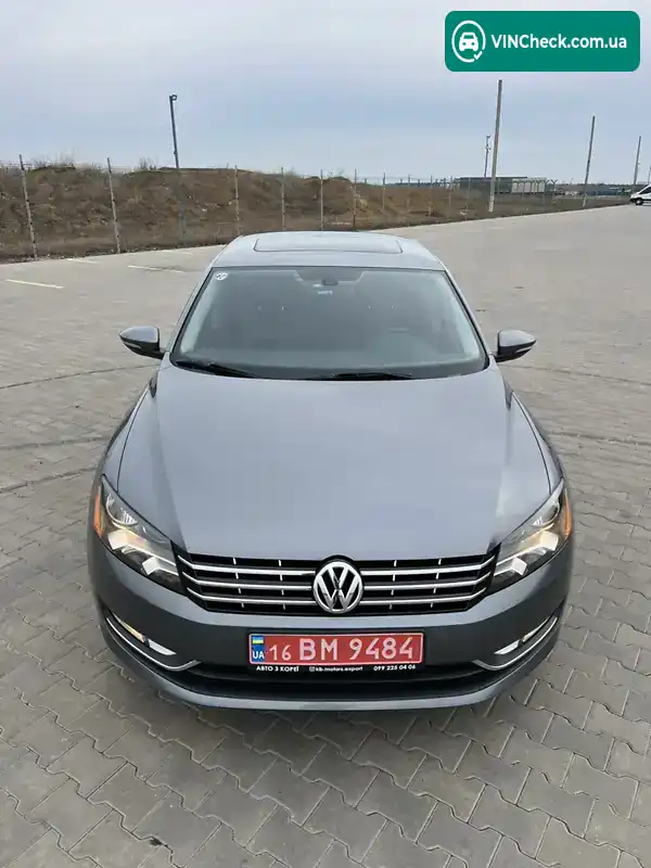 Volkswagen Passat 2013, фото з оголошення 2 з 20, VIN 1VWZZZA3ZDC111762