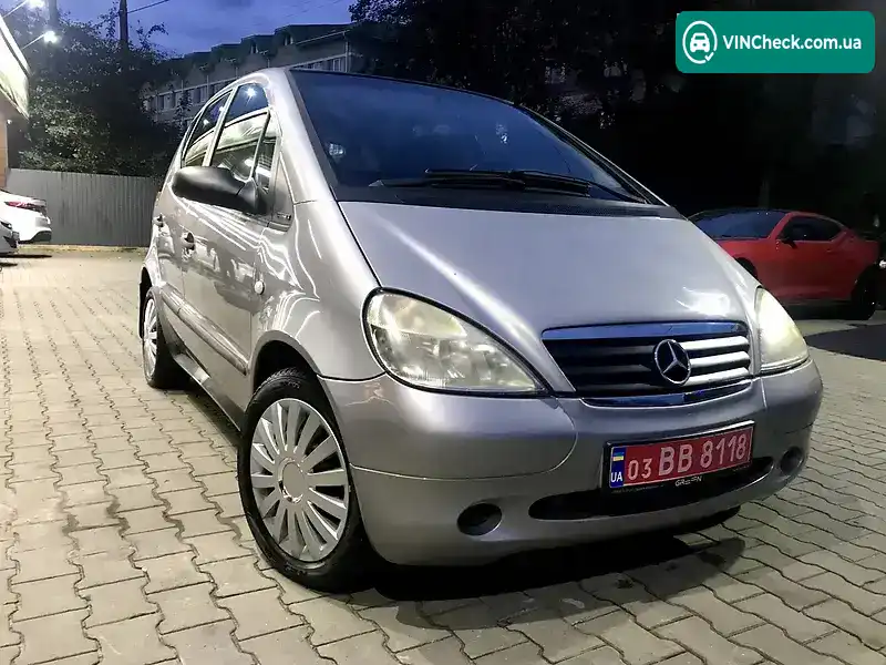 Mercedes-Benz A-Class 1999, фото з оголошення 1 з 12, VIN WDB1680311J306133