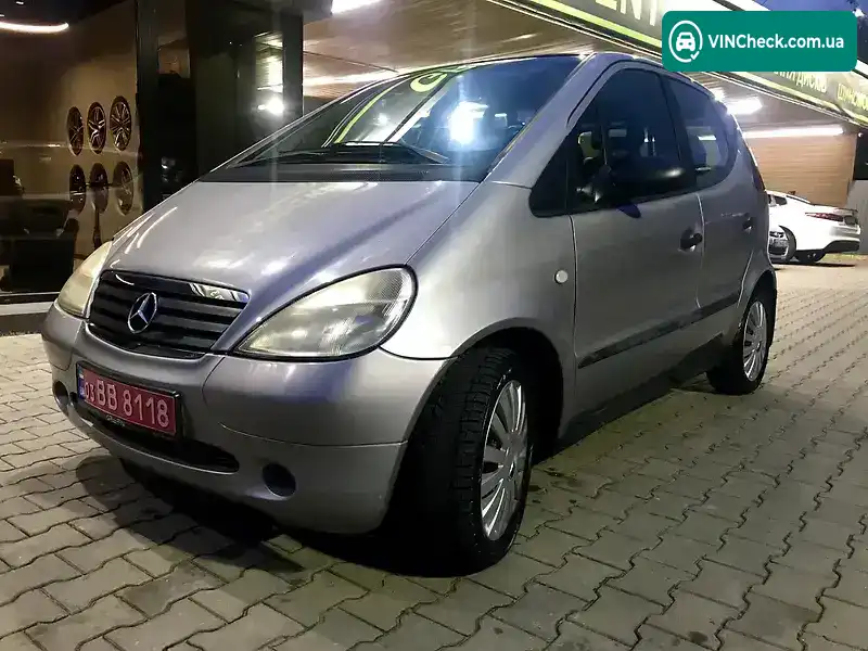 Mercedes-Benz A-Class 1999, фото з оголошення 2 з 12, VIN WDB1680311J306133