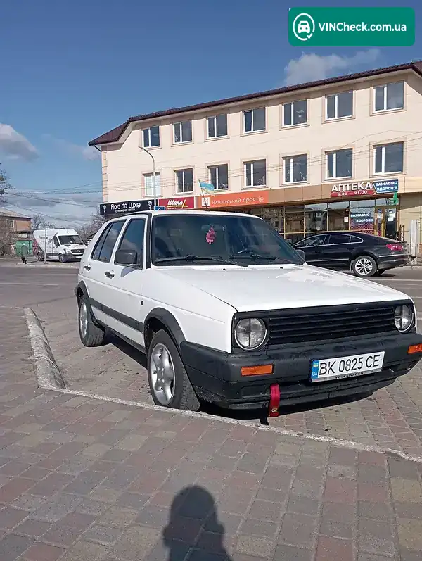 Volkswagen Golf 1987, фото з оголошення 1 з 7, VIN WVWZZZ19ZJB031337