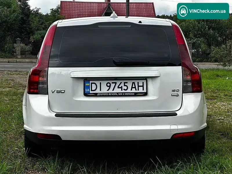Volvo V50 2009, фото з оголошення 2 з 10, VIN YV1MW76E2A2525593