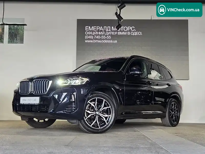 BMW X3 2021, фото з оголошення 1 з 15, VIN WBA25DP080N140000