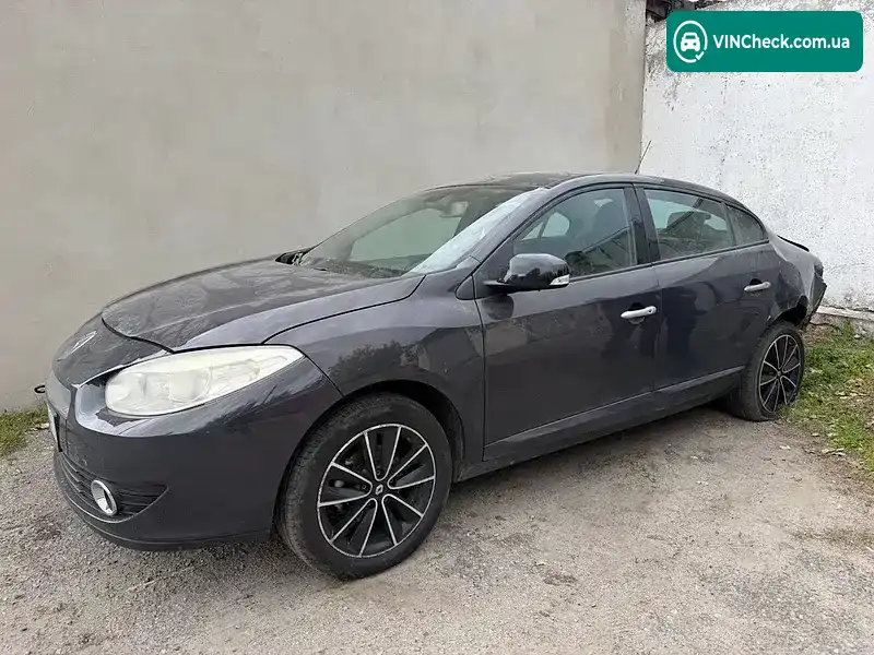 Renault Fluence 2012, фото з оголошення 2 з 18, VIN VF1LZBR0A47115604