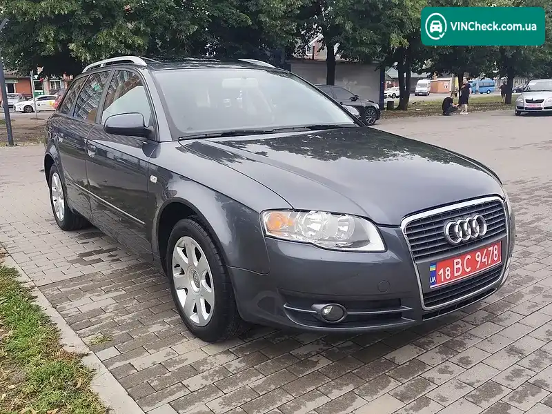Audi A4 2006, фото з оголошення 1 з 20, VIN WAUZZZ8E76A204151