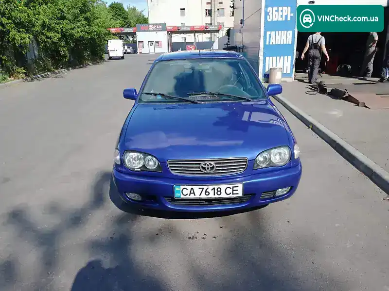Toyota Corolla 2000, фото з оголошення 1 з 5, VIN SB164ZEB20E013515