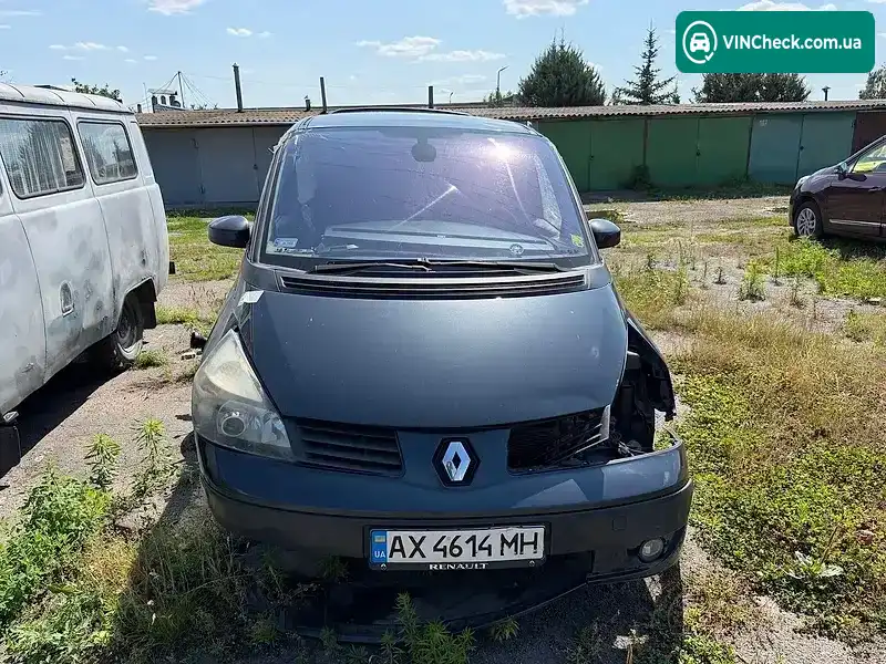 Renault Espace 2004, фото з оголошення 1 з 16, VIN VF1JK0GA632384688