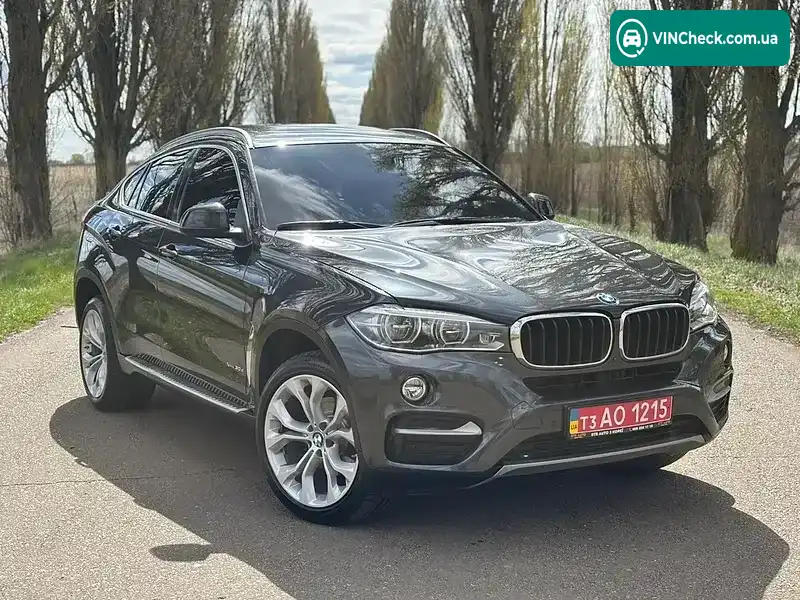 BMW X6 2018, фото з оголошення 1 з 21, VIN WBAKV2109J0Y40295