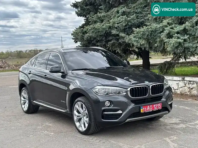 BMW X6 2018, фото з оголошення 2 з 21, VIN WBAKV2109J0Y40295