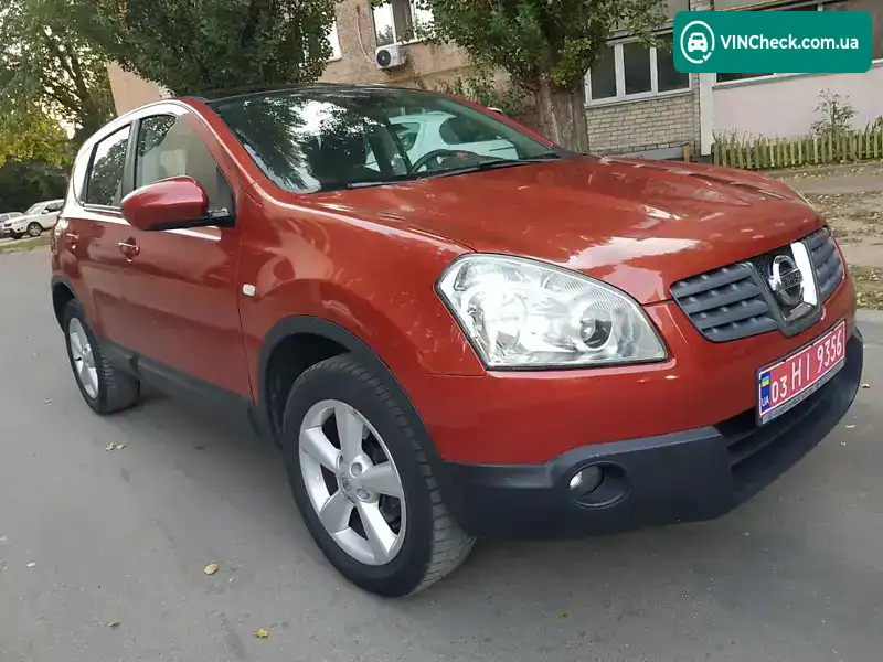 Nissan Qashqai 2008, фото з оголошення 1 з 20, VIN SJNFAAJ10U1141886