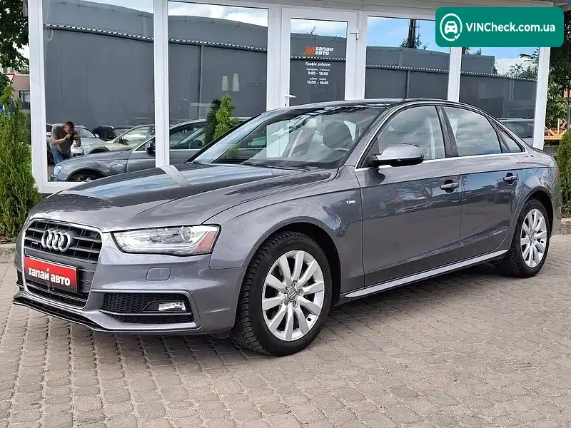 Audi A4 2014, фото з оголошення 2 з 20, VIN WAUBFAFL0FN023818