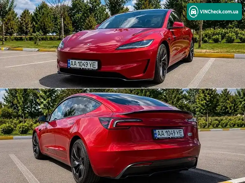 Tesla Model 3 2024, фото з оголошення 1 з 17, VIN 5YJ3E1ETXRF784337
