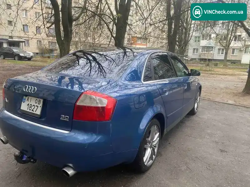 Audi A4 2001, фото з оголошення 1 з 13, VIN WAULT68EX2A156175
