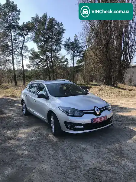 Renault Megane 2016, фото з оголошення 1 з 20, VIN VF1KZ890H54952001