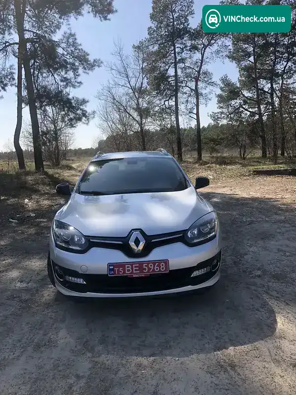 Renault Megane 2016, фото з оголошення 2 з 20, VIN VF1KZ890H54952001