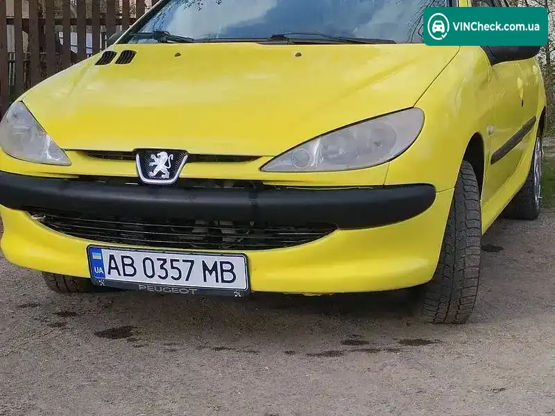 Peugeot 206 2003, фото з оголошення 2 з 6, VIN VF32AHFXF43526753
