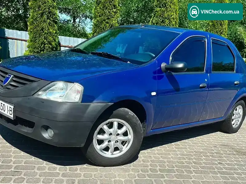 Dacia Logan 2007, фото з оголошення 2 з 8, VIN UU1LSD4GH37717204