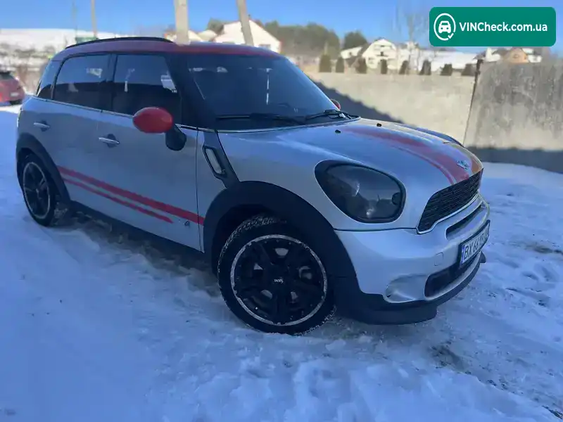 MINI Countryman 2011, фото з оголошення 1 з 19, VIN WMWZC5C52BWH99556