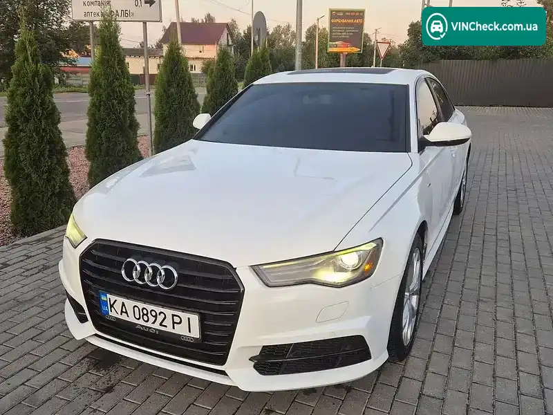 Audi A6 2017, фото з оголошення 1 з 10, VIN WAUC8AFC9JN025249
