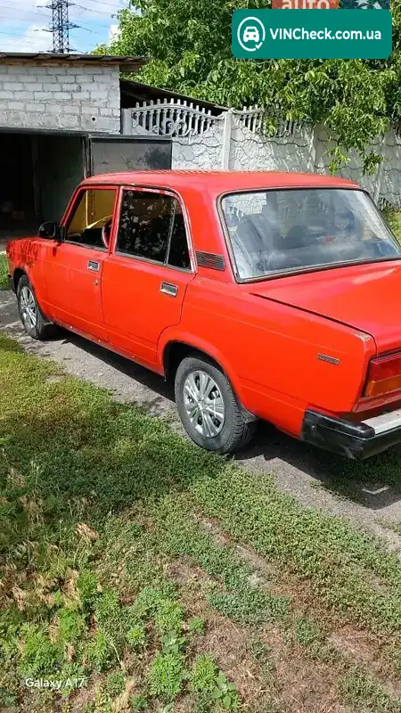 ВАЗ / Lada 2107 1988, фото з оголошення 1 з 8, VIN XTA210700K0425071