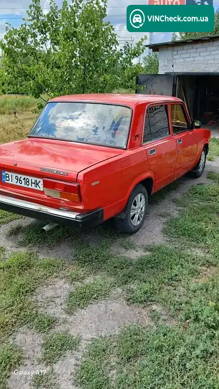 ВАЗ / Lada 2107 1988, фото з оголошення 2 з 8, VIN XTA210700K0425071