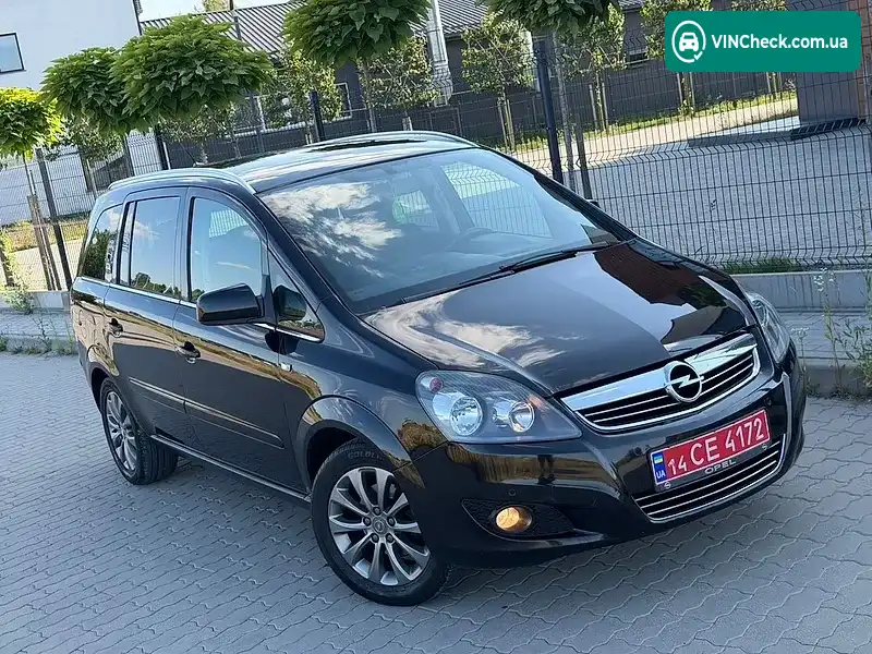 Opel Zafira 2012, фото з оголошення 1 з 20, VIN W0L0AHM75B2112038