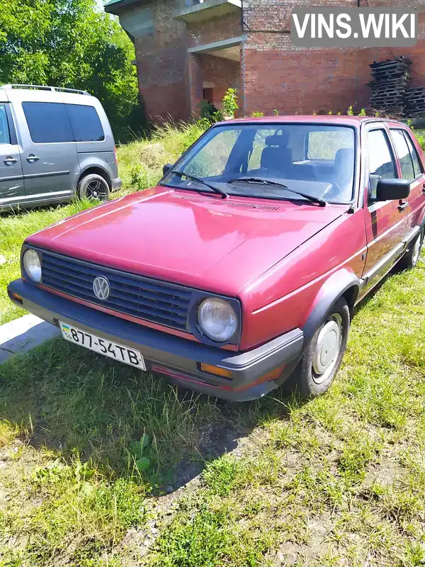 Volkswagen Golf 1989, фото з оголошення 1 з 21, VIN WVWZZZ1GZKW341716