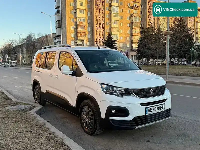 Peugeot Rifter 2019, фото з оголошення 1 з 20, VIN VR3ECYHZRKJ720917