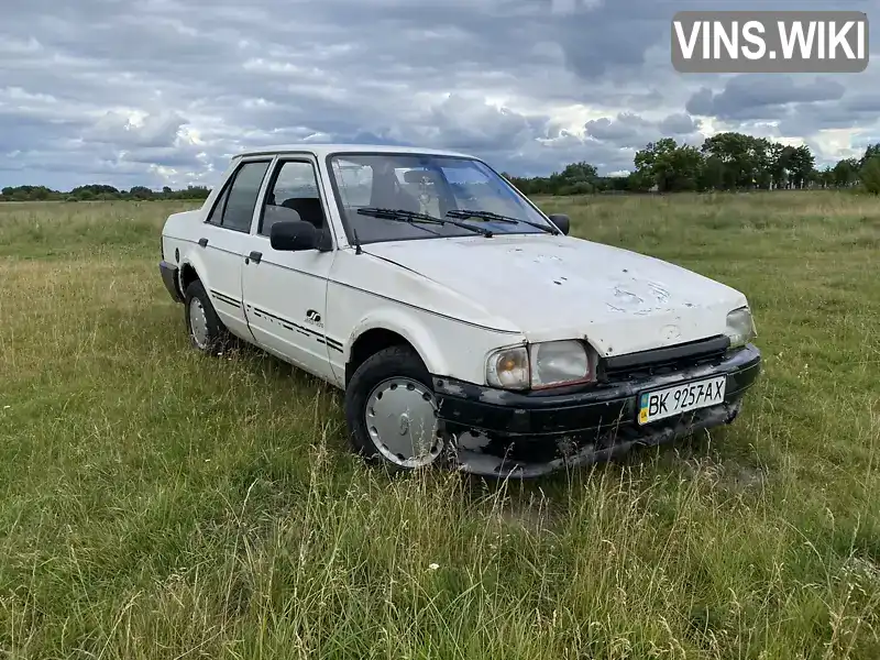Ford Orion 1987, фото з оголошення 2 з 13, VIN WF0FXXCCAFHL49395