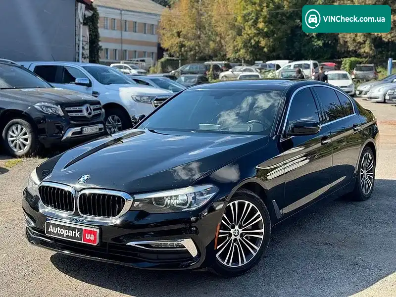 BMW 5 Series 2017, фото з оголошення 1 з 20, VIN WBAJA5C34HG456328