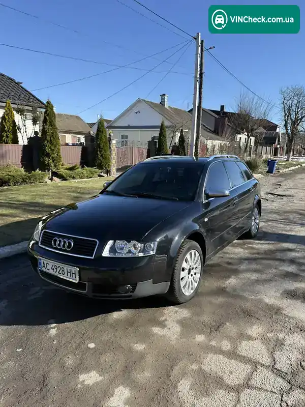 Audi A4 2002, фото з оголошення 1 з 10, VIN WAUZZZ8EX3A170394