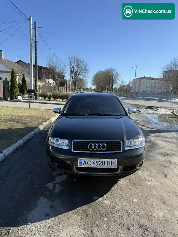 Audi A4 2002, фото з оголошення 2 з 10, VIN WAUZZZ8EX3A170394