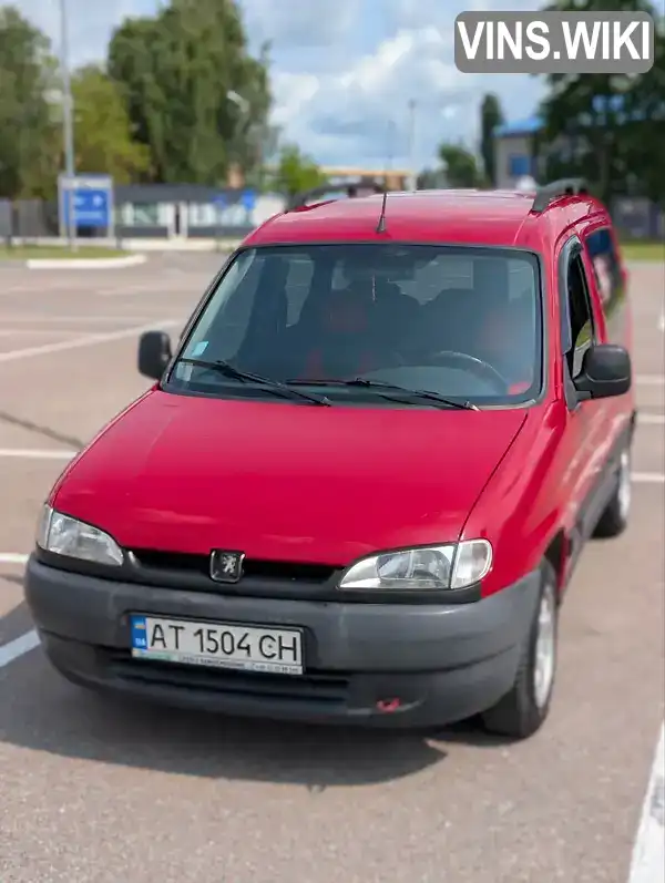 Peugeot Partner 2001, фото з оголошення 1 з 17, VIN VF35CKFWF60410755