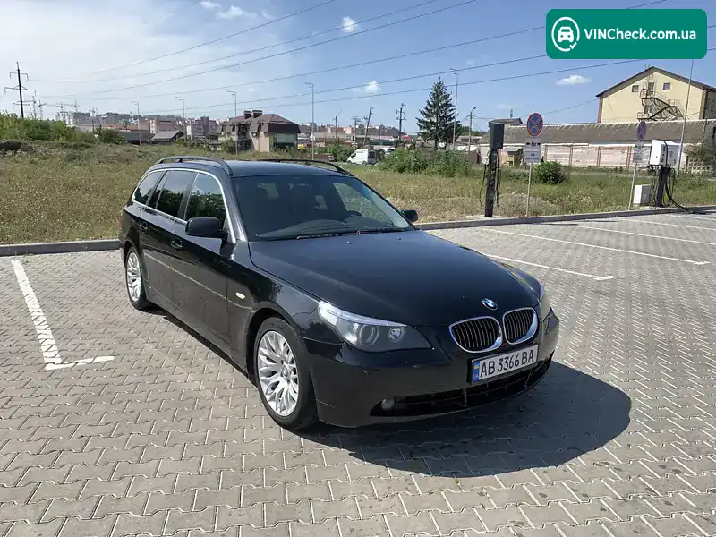 BMW 5 Series 2005, фото з оголошення 1 з 16, VIN WBANJ910X0CR69175