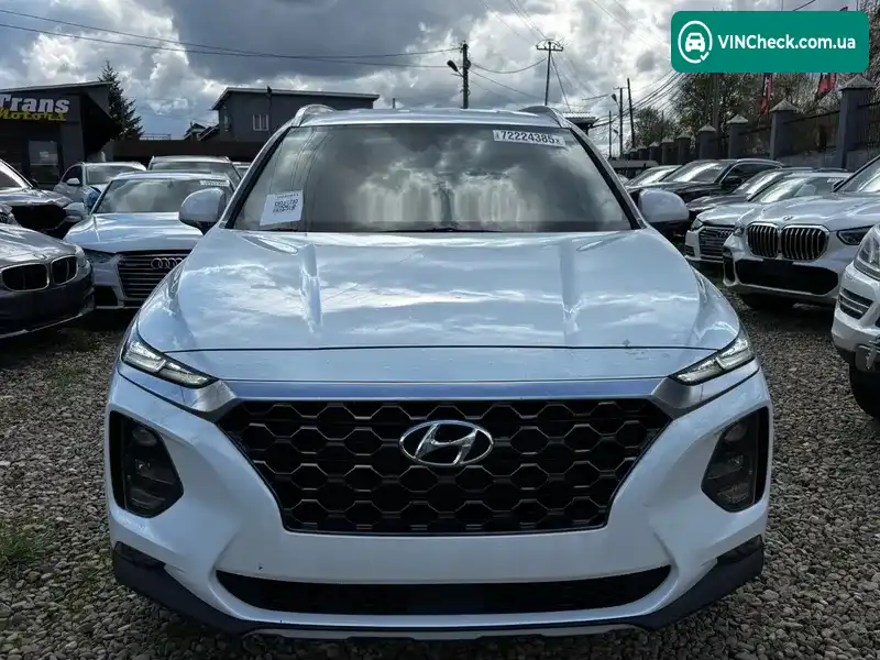 Hyundai Santa FE 2020, фото з оголошення 2 з 20, VIN 5NMS3CAD3LH252851