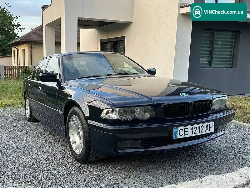 BMW 7 Series 1999, фото з оголошення 1 з 21, VIN WBAGG41020DN63394