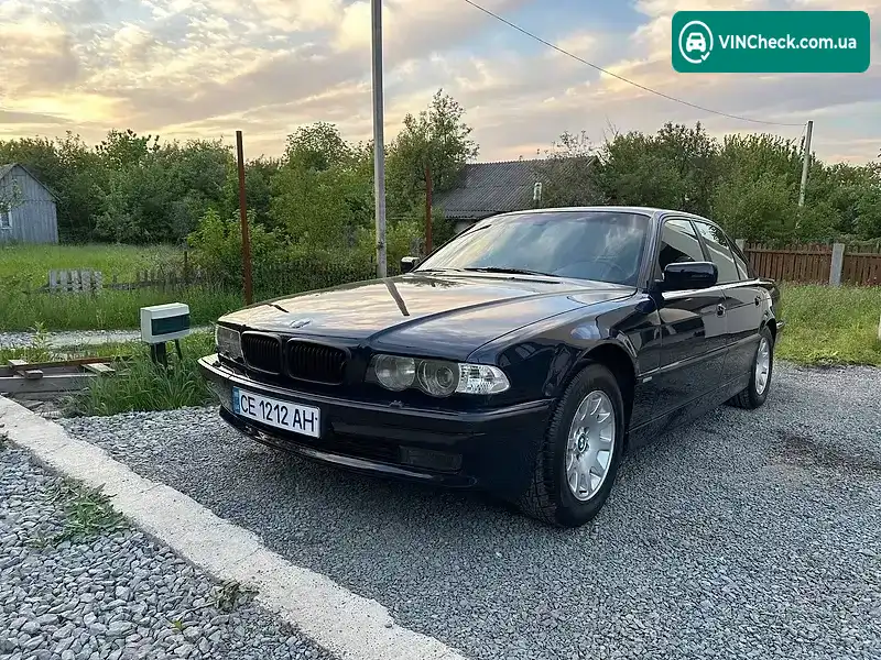 BMW 7 Series 1999, фото з оголошення 2 з 21, VIN WBAGG41020DN63394