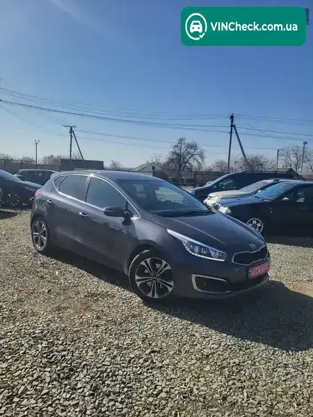 Kia Ceed 2017, фото з оголошення 2 з 10, VIN U5YHN516GGL272487
