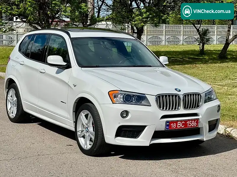 BMW X3 2014, фото з оголошення 2 з 20, VIN 5UXWX9C5XE0D40931