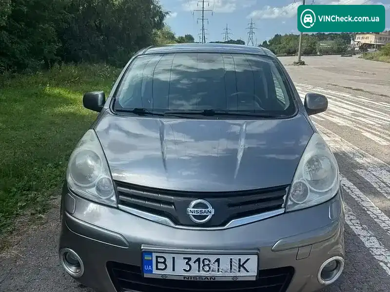 Nissan Note 2012, фото з оголошення 1 з 12, VIN SJNFCAE11U2156105