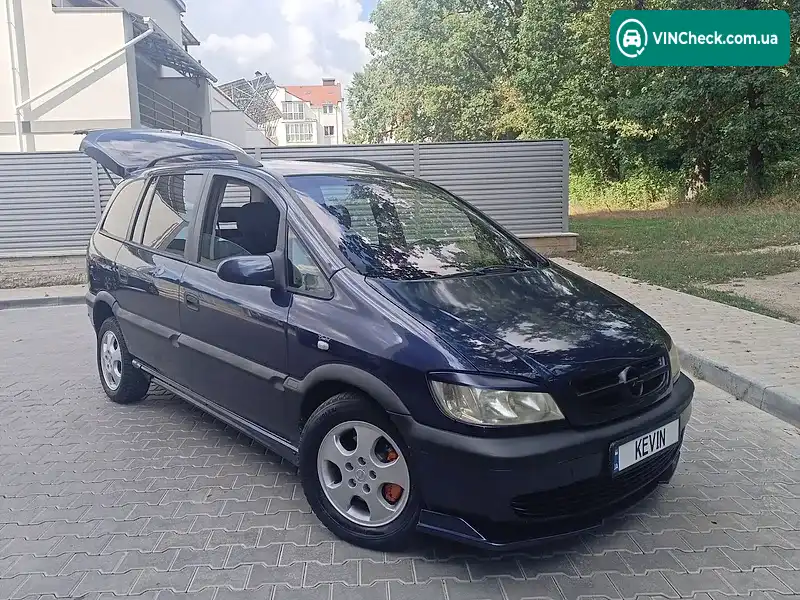 Opel Zafira 2002, фото з оголошення 1 з 20, VIN W0L0TGF7512163188
