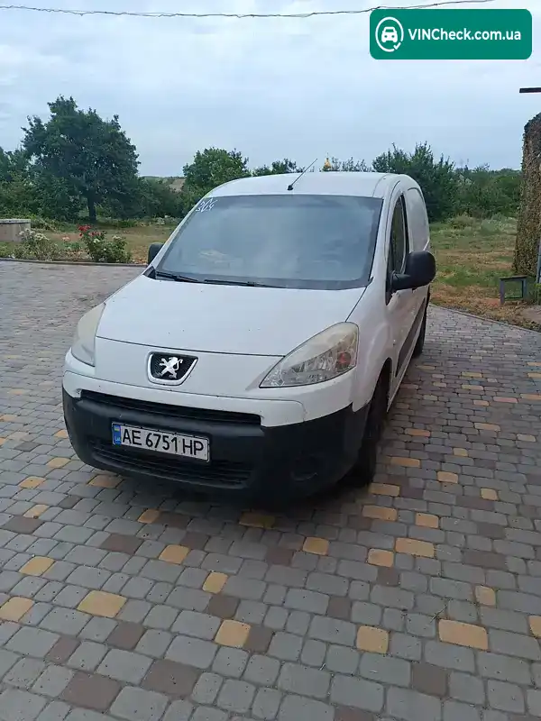 Peugeot Partner 2011, фото з оголошення 1 з 5, VIN VF37B9HF0BJ730864